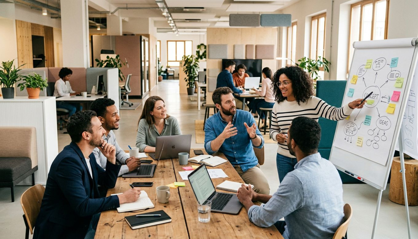 Faut-il repenser l’open space pour booster la collaboration en entreprise ?